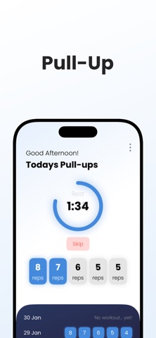 Pull Up Progress Screenshot 2 of 3