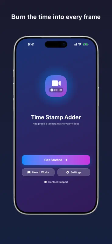 Time Stamp Adder: Video Date screenshot 2 of 4
