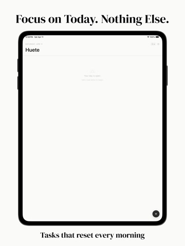 Huete - Build Your Own Planner iPad screenshot