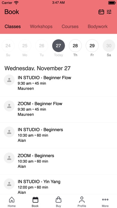 Heart Space Yoga & Bodyworks Screenshot