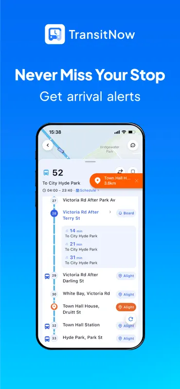 TransitNow - Live Bus Tracker screenshot 3 of 5
