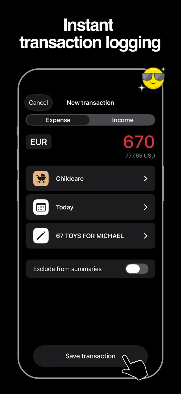 #3. Travel Budget App - CoinBliss (iOS) By: Dmitrii Abanin
