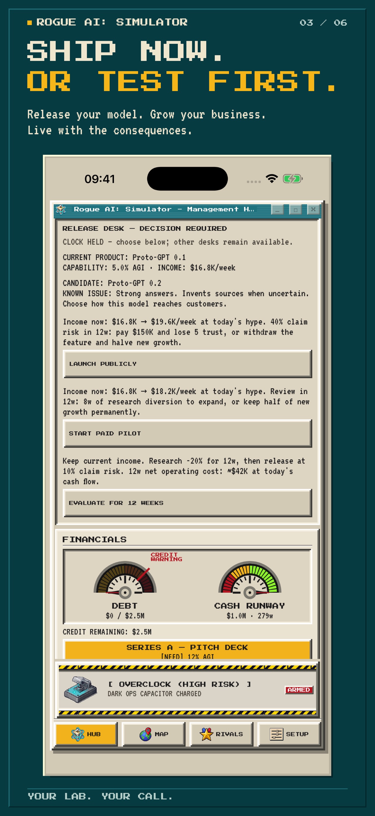 Screenshot 3 of Rogue AI: Simulator