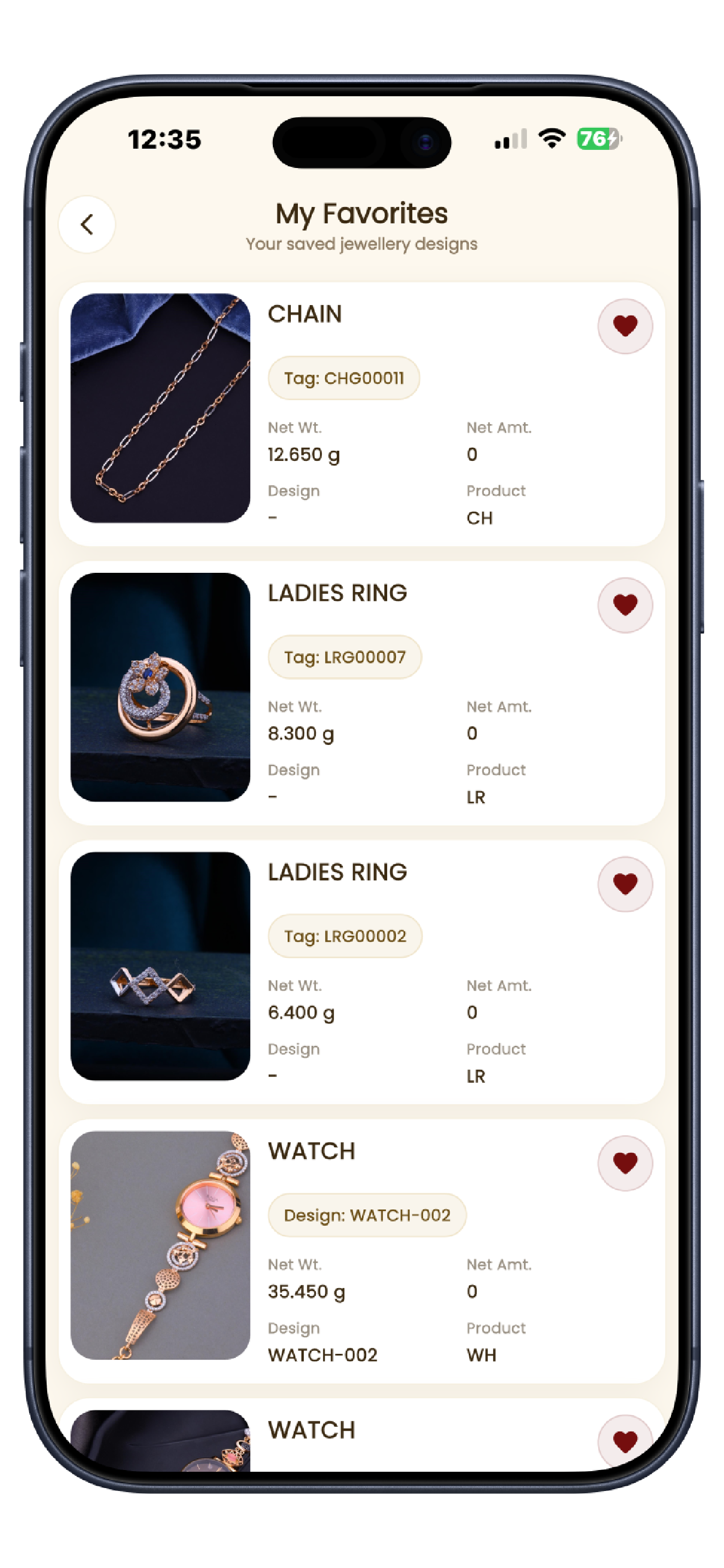 DataCare Jewellery screenshot 5
