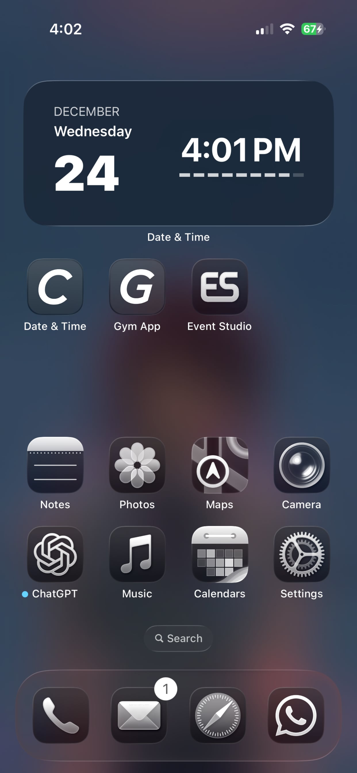 Simple Date & Time Widget