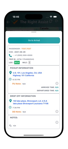 The Right Assist Driver App iPhone screenshot