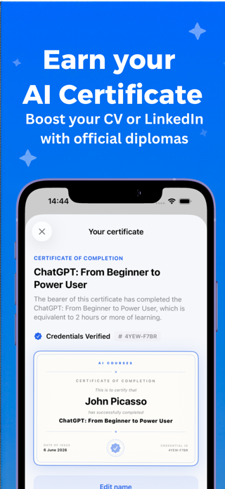 AI Courses: Daily AI Lessons Screenshot 2 of 7