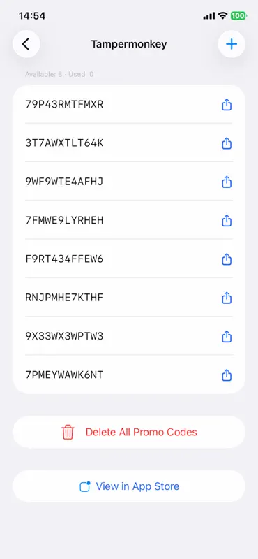 PromoCodes - Redeem Code screenshot 2 of 7