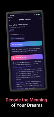 DreamEx AI Meaning & Journal iPhone screenshot