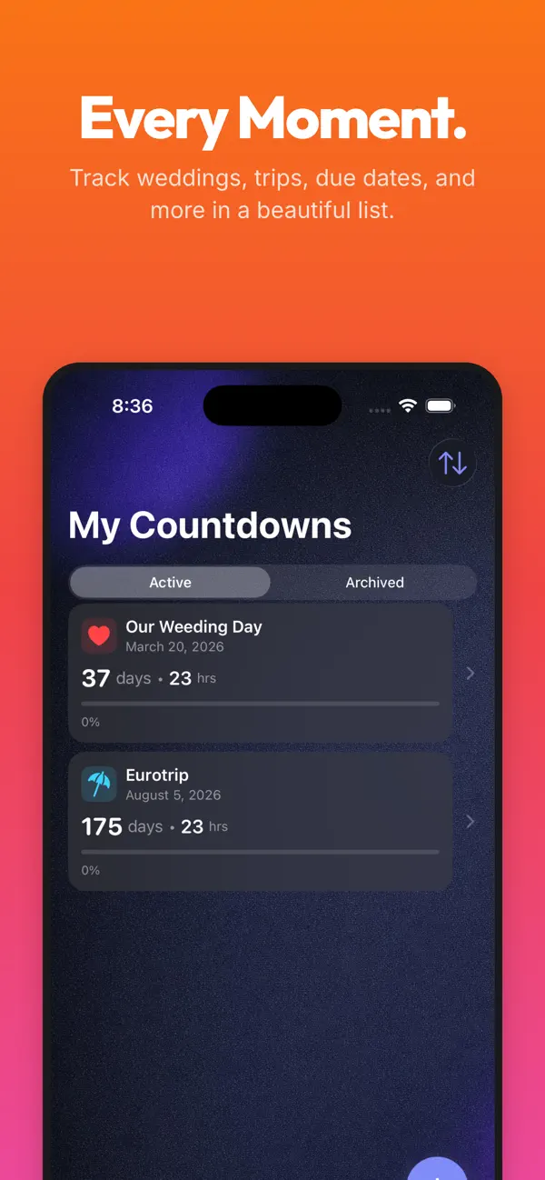 #4. Countdown Kit - Widget & Timer (iOS) De: Jose Mikhail