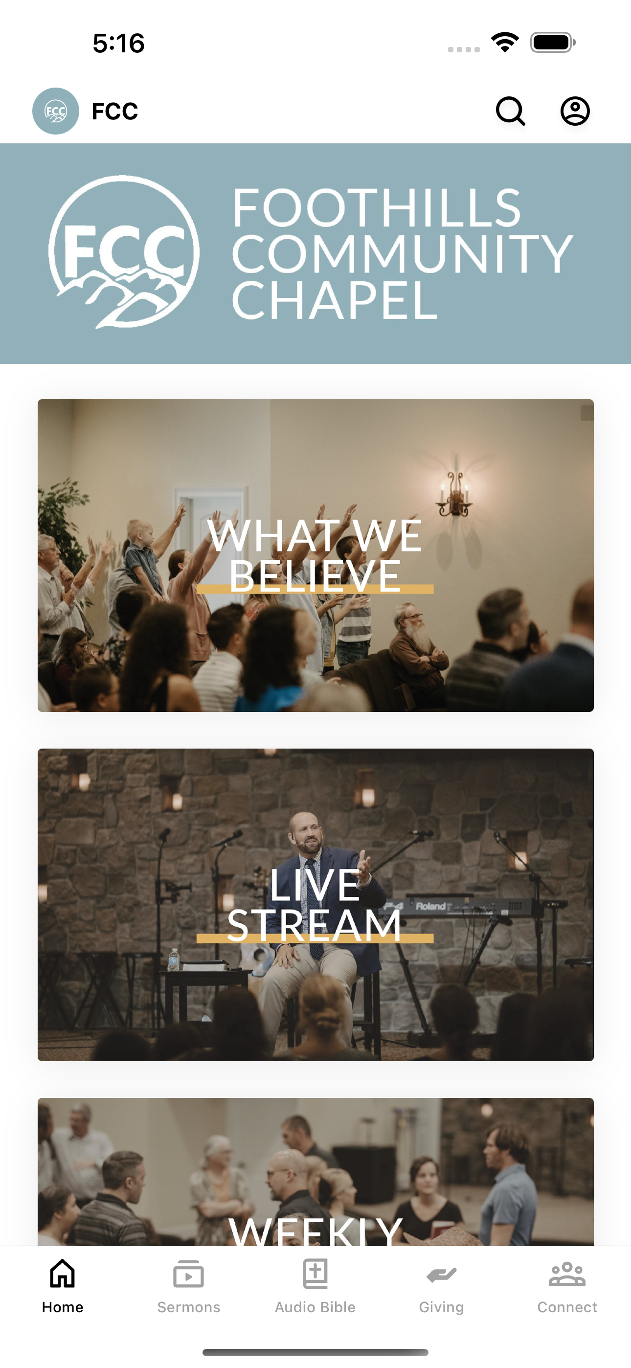 Foothills Community Chapel