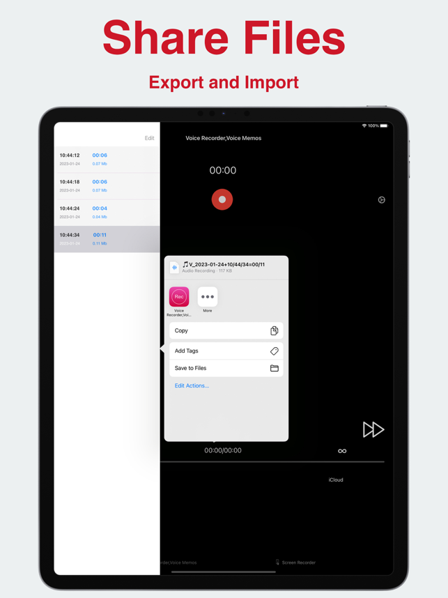 ‎Voice Recorder,Screen Recorder Screenshot