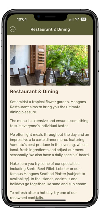 Mangoes Resort Screenshot 4 of 5