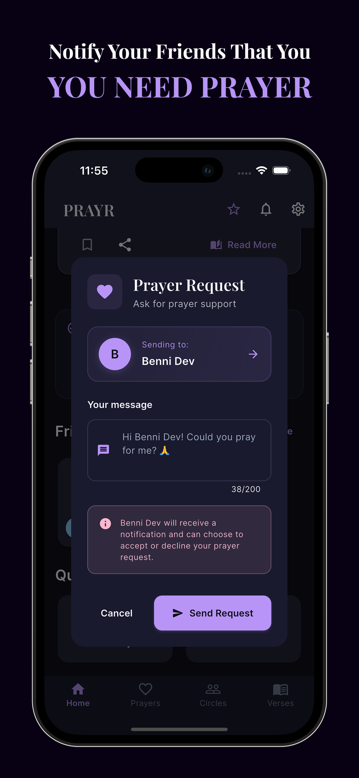 PRAYR – Pray with purpose screenshot 5