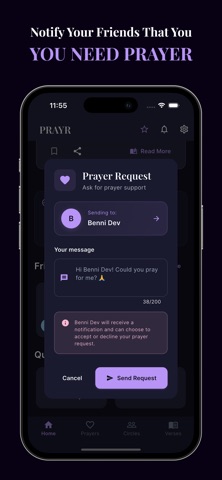 PRAYR – Pray with purpose Screenshot 5 of 6