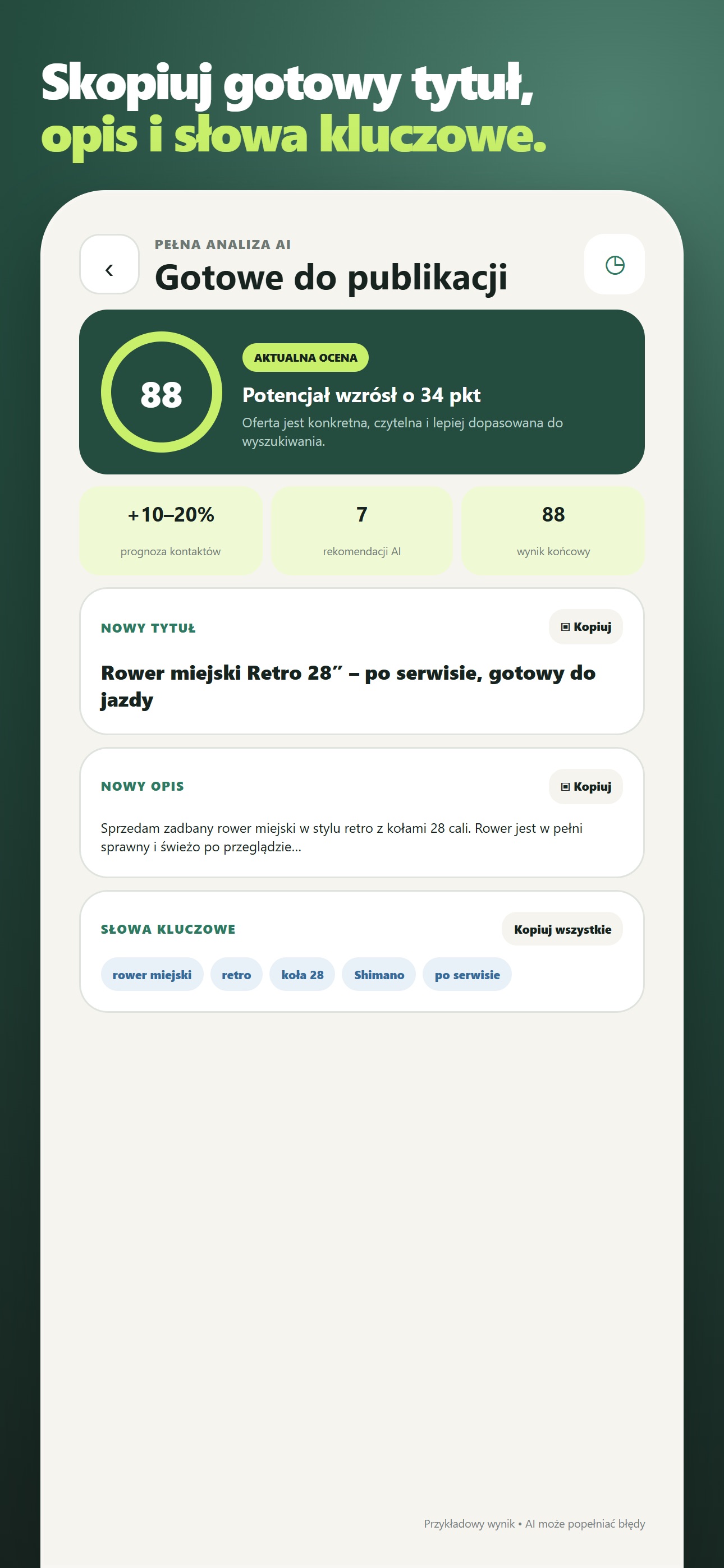 Screenshot 3 of SprzedajAI