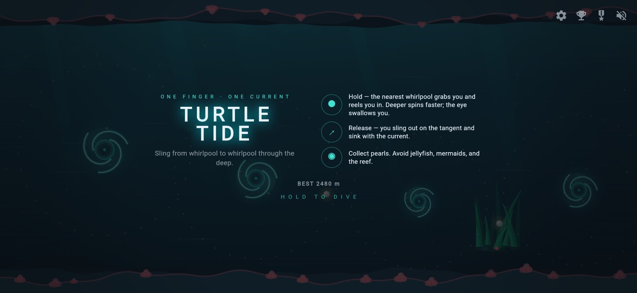 Screenshot 1 of Turtle Tide: Whirlpool Arcade