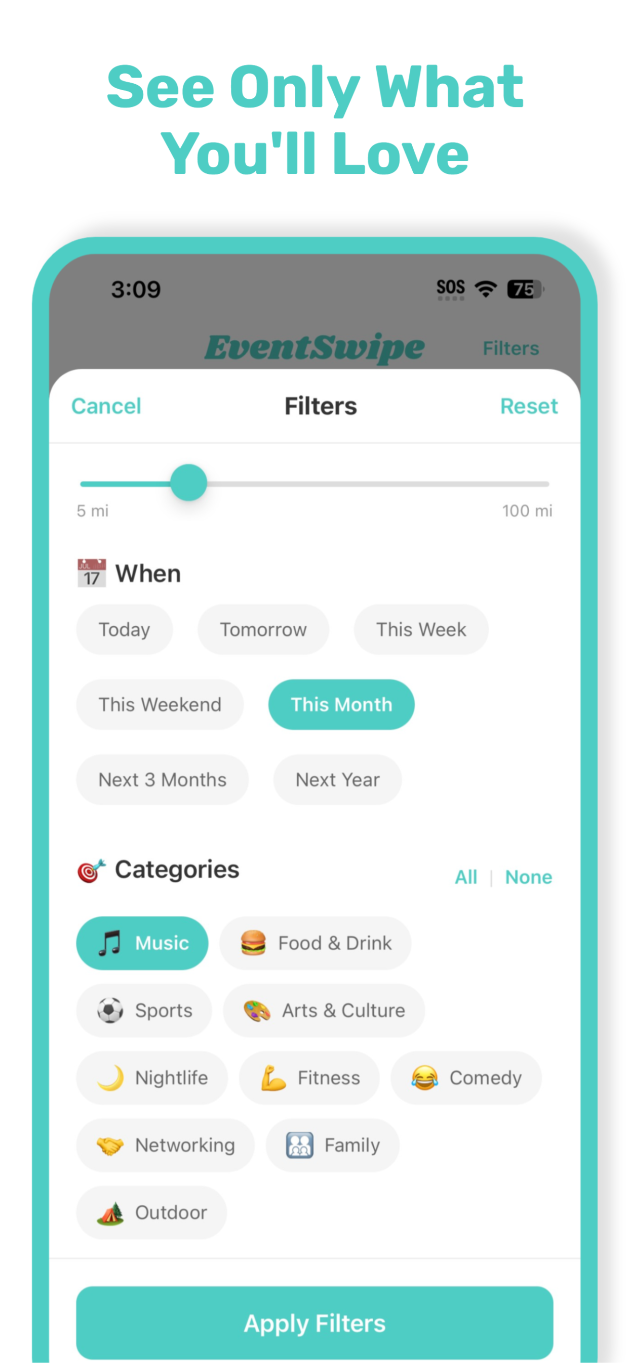 EventSwipe: Events Near You screenshot 5