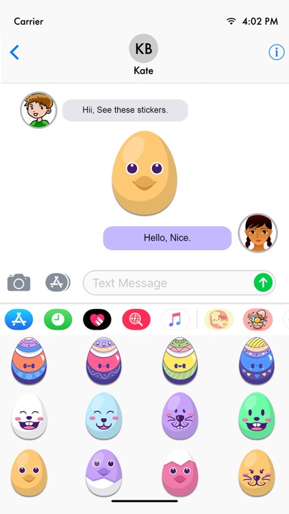Animated Egg Friends screenshot-3