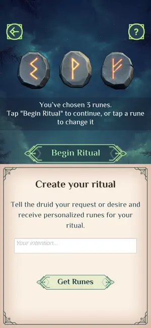 Runic Oracle: Futhark Runecast screenshot 4