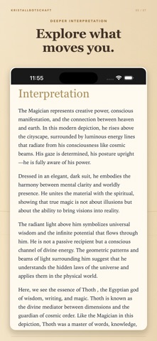 Kristallbotschaft Tarot Screenshot 5 of 7