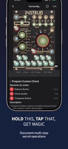 RackDocs - Eurorack Reference iPhone screenshot
