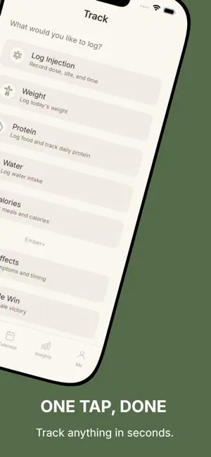 Ember: GLP-1 Tracker screenshot 3