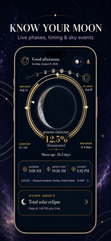Moon Reading: Lunar Calendar Screenshot 1 of 6
