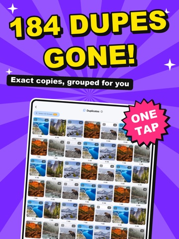 PhotoSlim: Clean Up Photos iPad screenshot