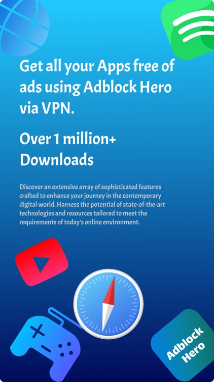 Adblock Hero : VPN & Private