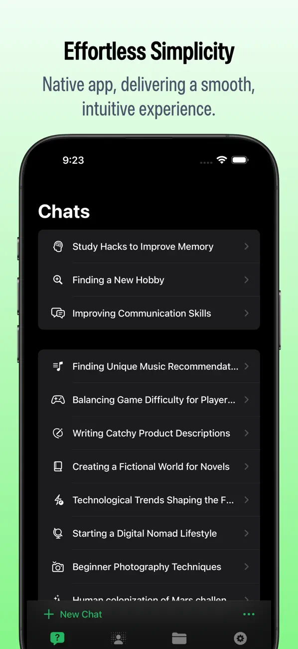 Screenshot #2 pour DeepChat - AI assistant