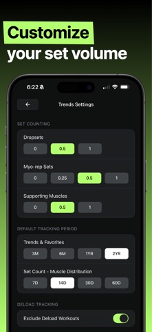 Reps Workout Log & Planner screenshot