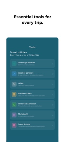 Globe Trip: Travel Memories iPhone screenshot