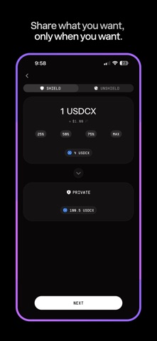 Shield - Aleo Wallet Screenshot 3 of 5
