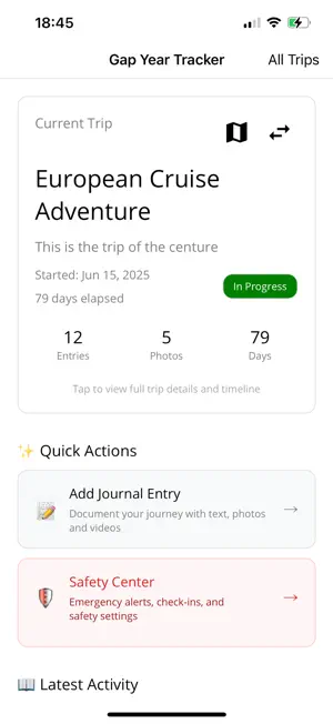 Gap Year Tracker screenshot 3