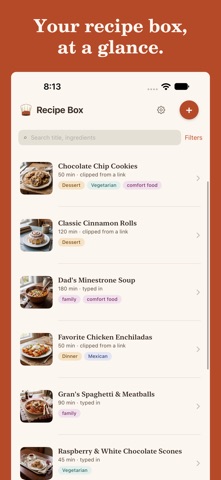 SousCard: Recipe Box & Clipper Screenshot 1 of 6