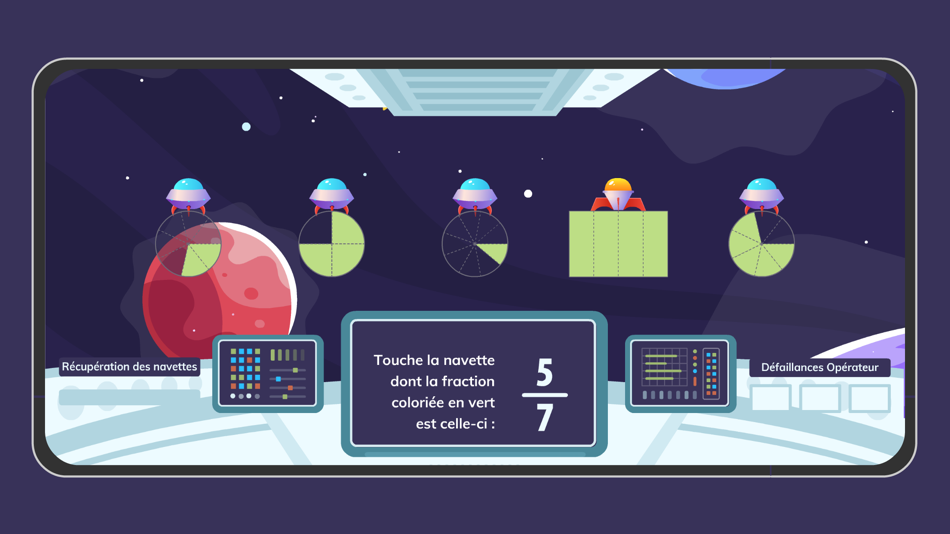 #3. Fractions Express (iOS) 由: Christophe Auclair