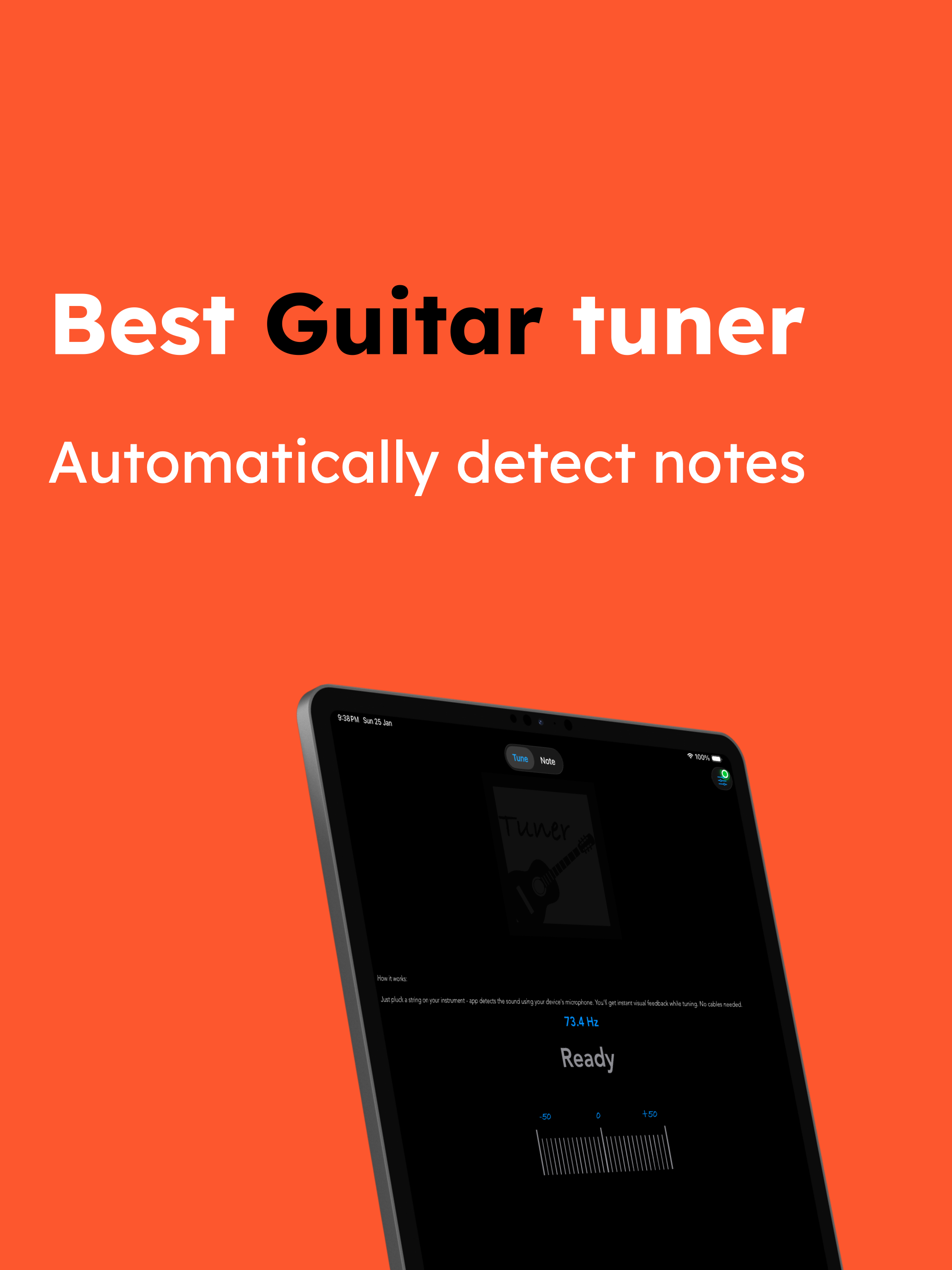 Guitar Tuner: Chromatic screenshot 4