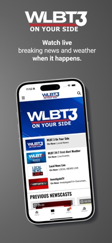 WLBT 3 On Your Side iPhone screenshot