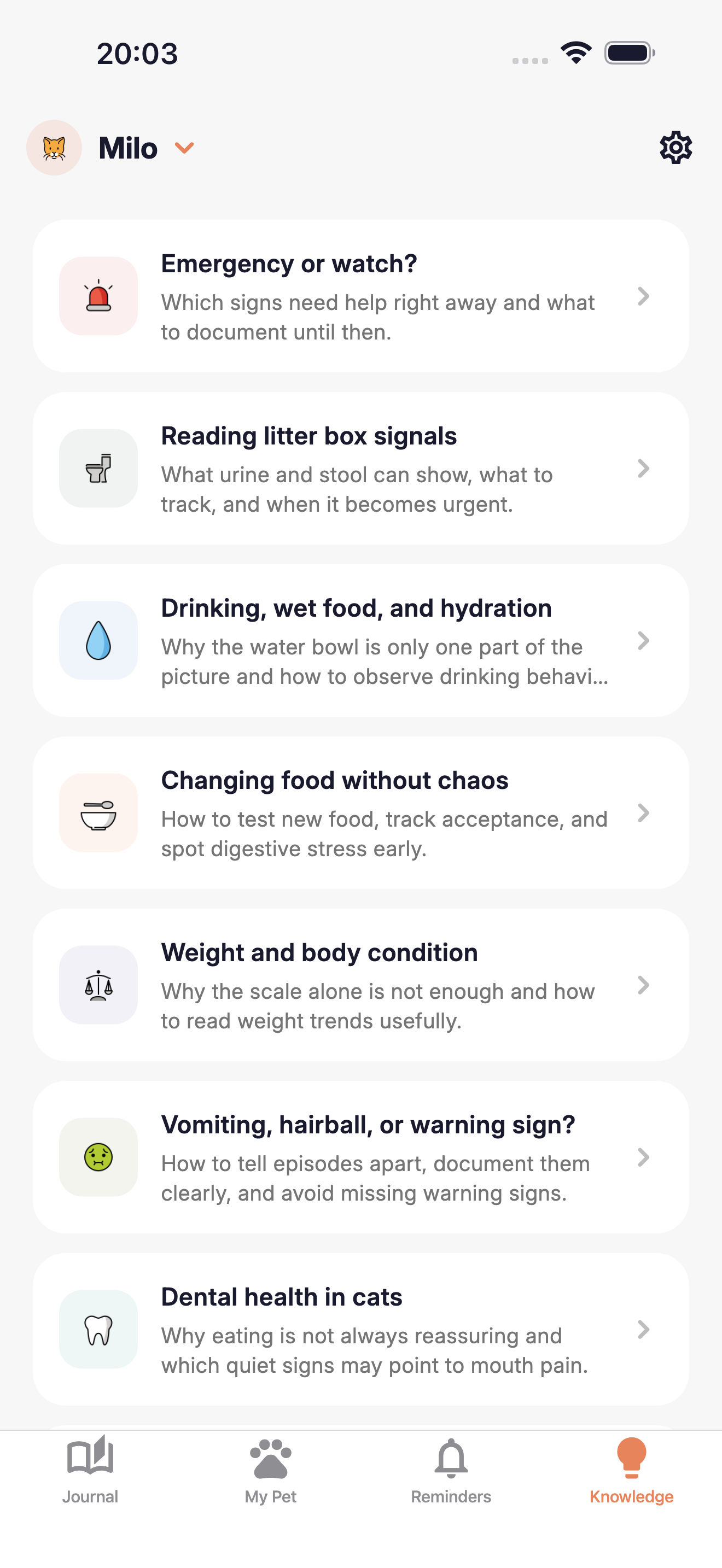 MeowMemo - Cat Food & Journal screenshot 5