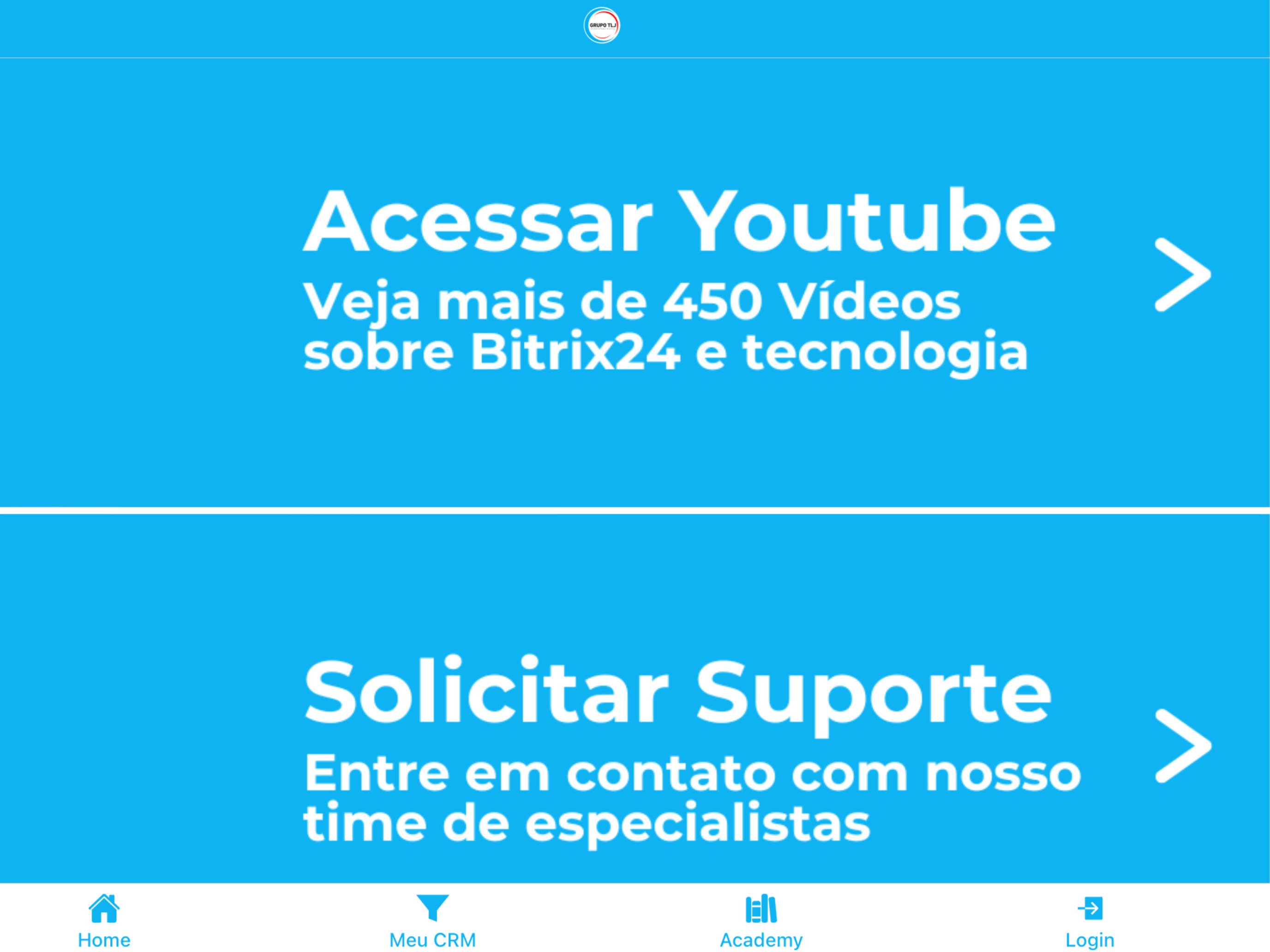 Aplicativo Grupo TLJ