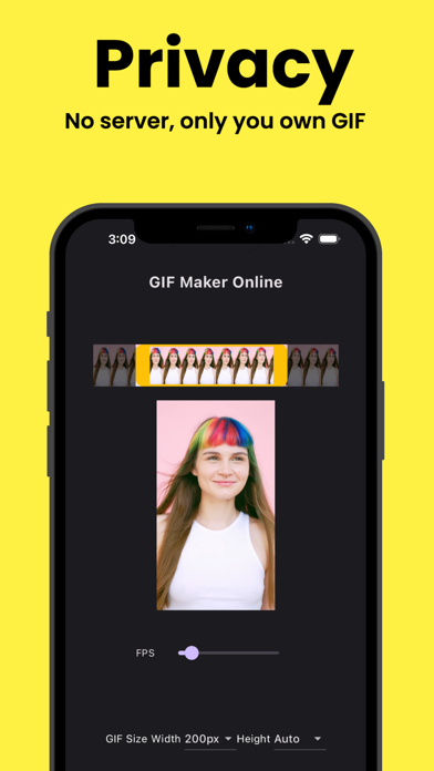 Screenshot #1 pour GIF Maker Online