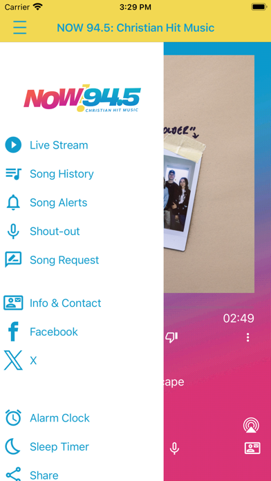 NOW 94.5 iPhone screenshot 2 - Entertainment app