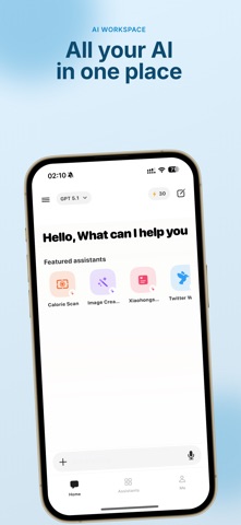 Co-work - AI Agent Assistant iPhone screenshot