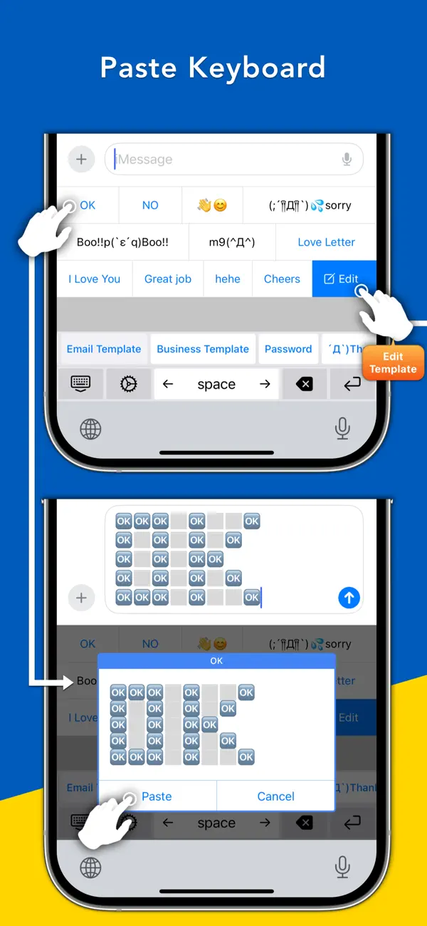 Screenshot #1 pour Clavier Chat
