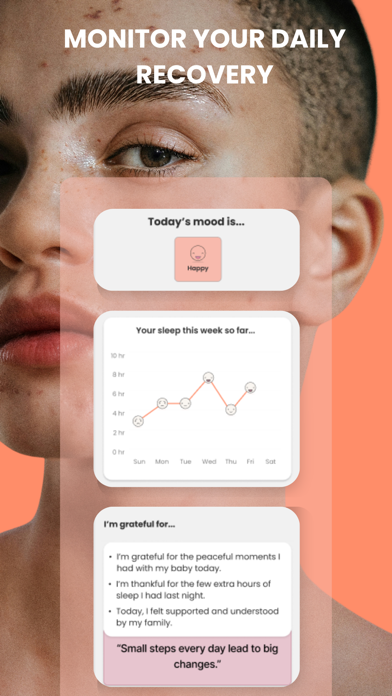 Motherocity Postpartum Tracker Screenshot