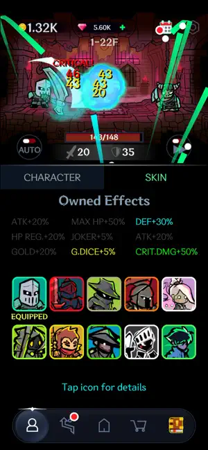 Dark Tap Dice screenshot 4