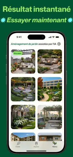 Capture d'écran de AI Garden Design: Landscape AI sur iPhone 5