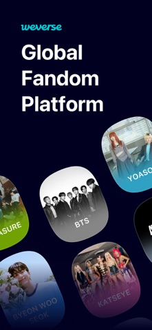 Weverse - アーティストとつながろう！ のスクリーンショット