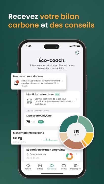 OnlyOne : Eco-compte screenshot-5